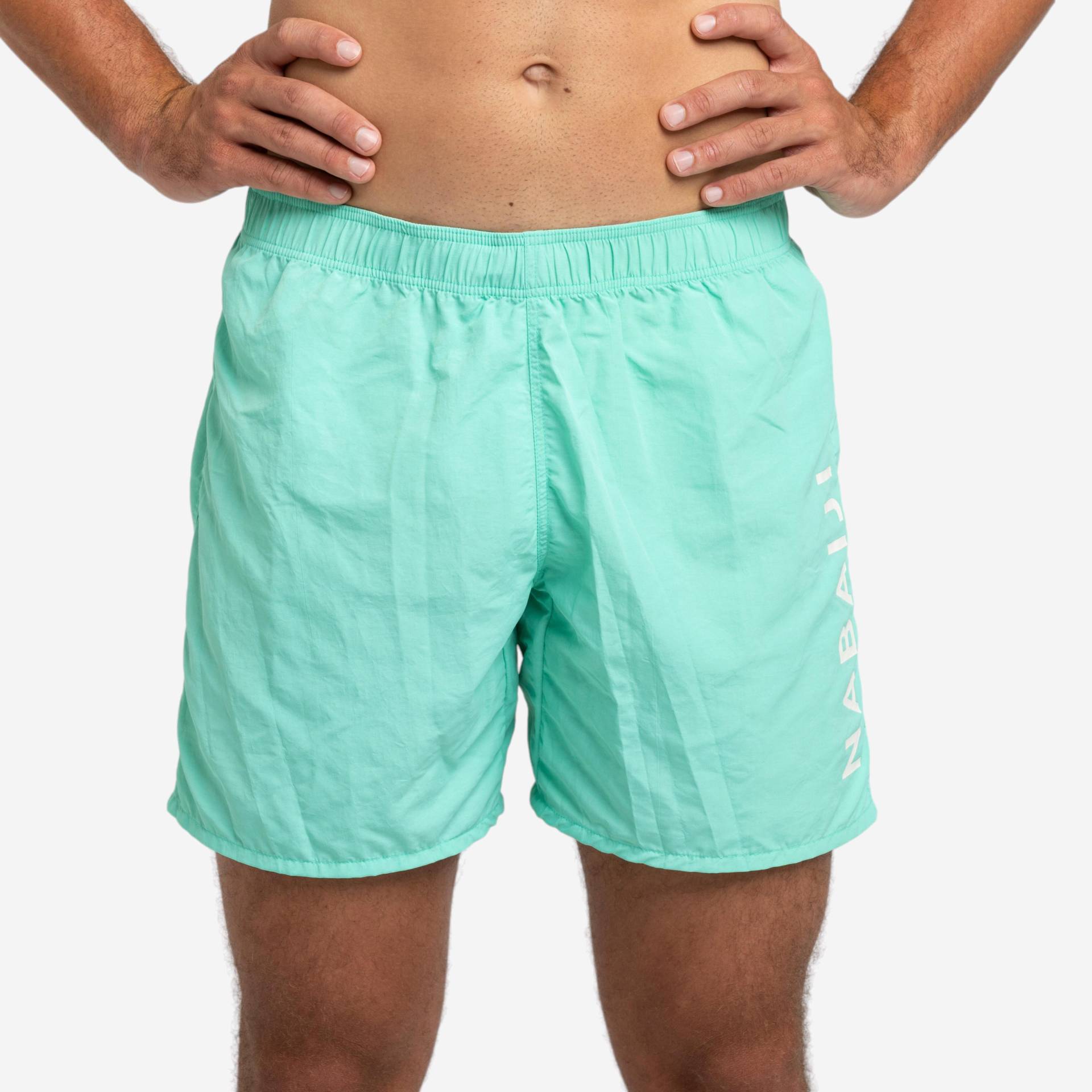 Schwimmshorts Herren - 100 grün von NABAIJI