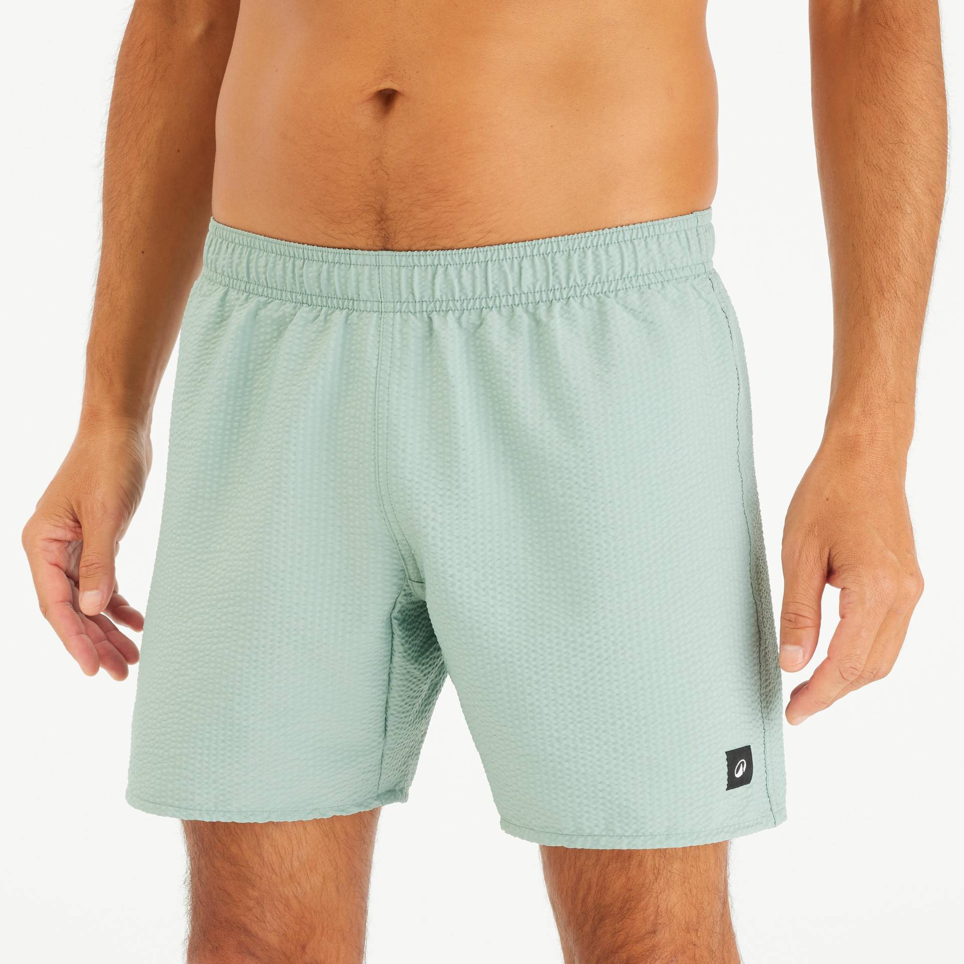 Schwimmshorts Herren strukturiert - 100 khaki Schwimmshorts Herren strukturiert - 100 khaki von NABAIJI
