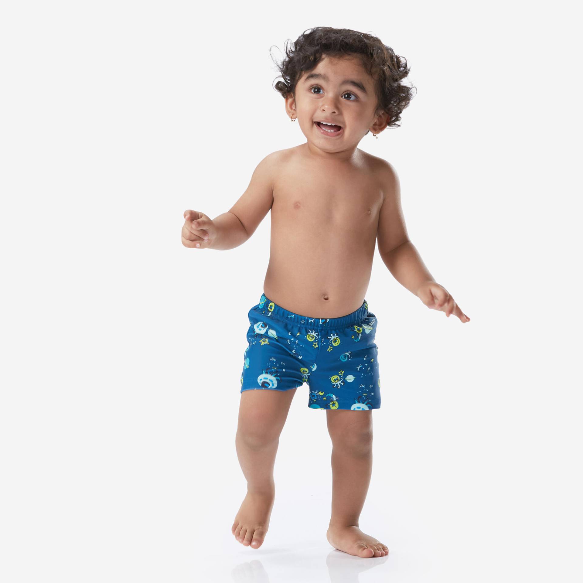Windel-Badehose Boxer Baby waschbar blau bedruckt Windel-Badehose Boxer Baby waschbar blau bedruckt von NABAIJI