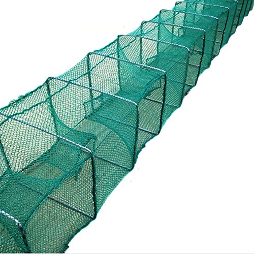 NACHEN fischernetz Köder fischreuse angelzubehör Faltbare Loach Shrimp,Blue,5M NACHEN fischernetz Köder fischreuse angelzubehör Faltbare Loach Shrimp,Blue,5M von NACHEN