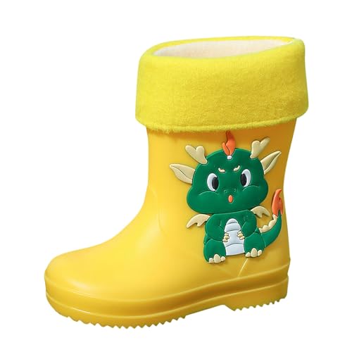 Gummistiefel Kinder Leicht Halbstiefel Reitstiefel Stiefel Kinder Mädchen rutschfeste Kinder Schneestiefel Bequeme Rain Boots Kids Boys Regenschuhe Mädchen Jungen Wasserdicht Regenstiefel Kinder Kurz von NAFING