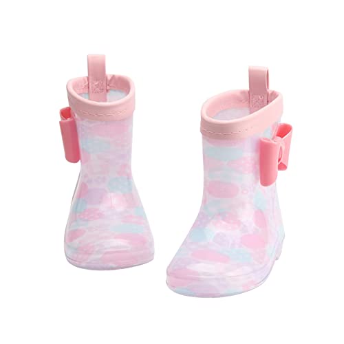 Regenschuhe Mädchen Jungen Wasserdicht Rain Boots Kids Boys Kinder Schneestiefel Bequeme Regenstiefel Kinder Kurz Gummistiefel Kinder Leicht Halbstiefel Reitstiefel Stiefel Kinder Mädchen rutschfeste von NAFING