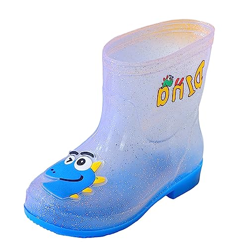 Reitstiefel Stiefel Kinder Mädchen rutschfeste Rain Boots Kids Boys Regenschuhe Mädchen Jungen Wasserdicht Kinder Schneestiefel Bequeme Regenstiefel Kinder Kurz Gummistiefel Kinder Leicht Halbstiefel von NAFING