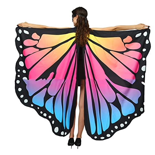 Schmetterling Kostüm Damen, Kostüme Für Erwachsene, Schmetterlingsflügel Erwachsene, Halloween Kostüm, Kostüm Damen Fasching, Schmetterling Kleid, Karneval Kostüm Damen, Faschingskostüme Damen Sexy von NAFING