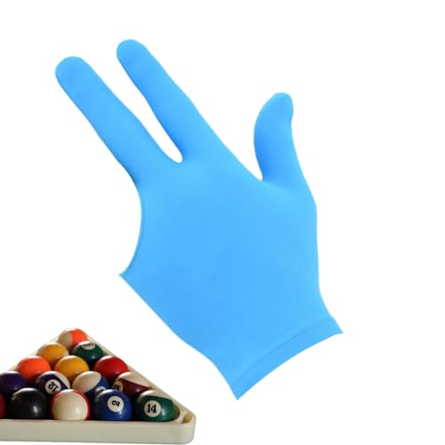 NAIYAN Billard-Handschuhe für die Linke Hand,Billardtisch-Handschuhe für die Linke Hand,-Billard-Handschuhe - 3-Finger-Pool-Handschuhe, Billard-Shooter, Queue-Sporthandschuhe, Show-Handschuhe für von NAIYAN