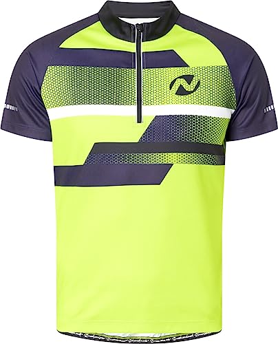 NAKAMURA Herren Tiago Ii T-Shirt, Limettengrün/Navy Dark, XL von Nakamura