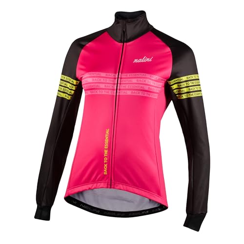 NALINI 03071301100C000.10 STRADA LADY JKT Damen Jacket Pink Schwarz 3XL von Nalini