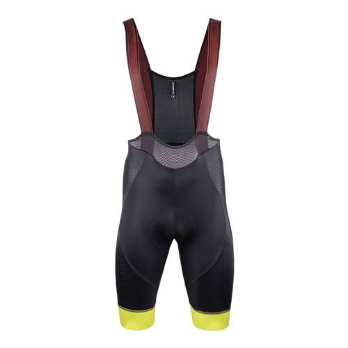 NALINI 03109001100C000.10 BIB Short Herren Pants SCHWARZ GELB S von Nalini