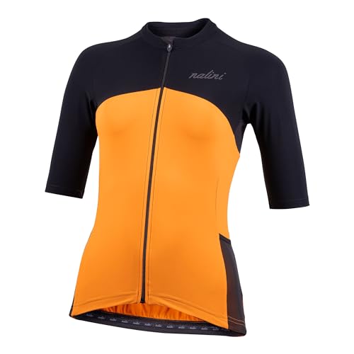 NALINI 03114701100C001.10 New Sun Block Lady J Damen Sweatshirt Orange/schwarz M von Nalini