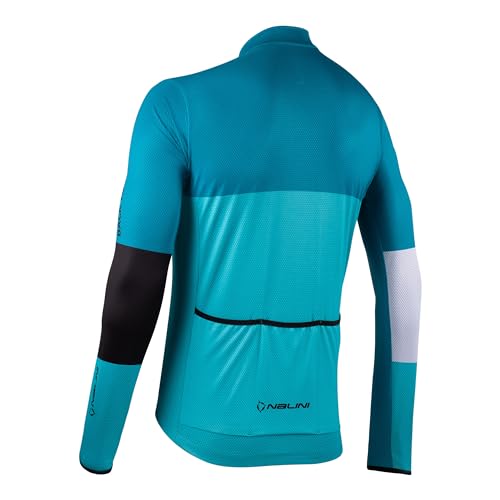 NALINI 03220301100C000.10 New LS Coffee Jersey Herren Sweatshirt SCHWARZ/VARIATIONEN VON BLAU M von Nalini