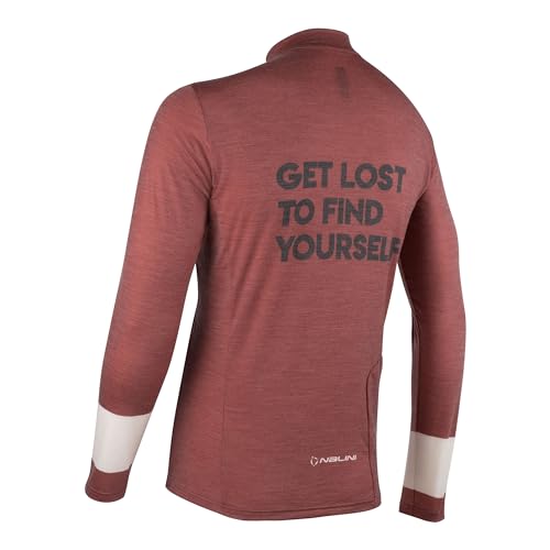NALINI 03220501100C000.10 New LS Wool Jersey Herren Sweatshirt Bordeaux S NALINI 03220501100C000.10 New LS Wool Jersey Herren Sweatshirt Bordeaux S von Nalini