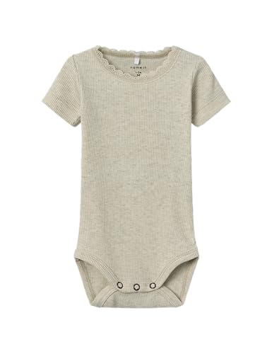 NAME IT Baby - Mädchen Nbfkab Ss Body Noos, Peyote Melange, 86 NAME IT Baby - Mädchen Nbfkab Ss Body Noos, Peyote Melange, 86 von NAME IT