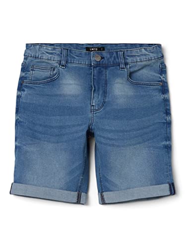 NAME IT Jungen Nlmtauls Dnm Reg Shorts Noos Shorts, Light Blue Denim, 146 von NAME IT