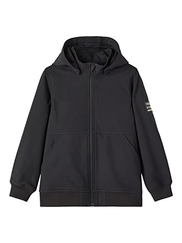 NAME IT Jungen Nkmalfa Jacket Badge Fo Noos, Schwarz, 146 von NAME IT