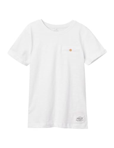 NAME IT Jungen Nkmvincent Ss Top F Noos, Bright White, 158-164 NAME IT Jungen Nkmvincent Ss Top F Noos, Bright White, 158-164 von NAME IT