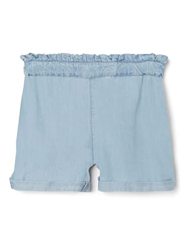 NAME IT Mädchen Nkfbella Reg Dnm Shorts 8422-hi Noos, Light Blue Denim, 104 von NAME IT