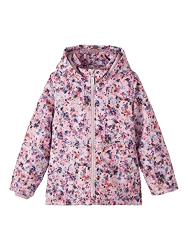 NAME IT Mädchen Nkfmaxi Jacket Flower Dream Noos, Keepsake Lilac, 140 von NAME IT