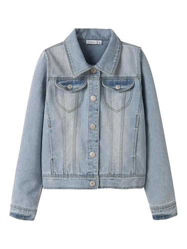 NAME IT Mädchen Nkfstar Dnm Jacket 2210-sr Noos, Light Blue Denim, 104 NAME IT Mädchen Nkfstar Dnm Jacket 2210-sr Noos, Light Blue Denim, 104 von NAME IT