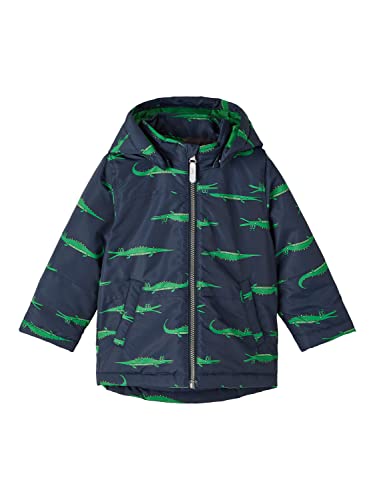 NAME IT Baby - Jungen Nmmmax Jacket Crocodile Zone Noos, Dark Sapphire, 92 von NAME IT