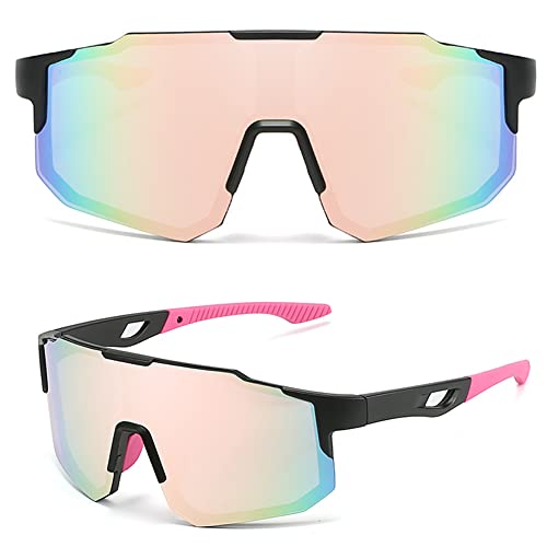 NAMIS Schnelle Brille Rave, Fahrrad Sonnenbrille Herren Damen UV400 Schutz Polarisierte Schnelle Sonnenbrille für Outdoorsport Radfahren Laufen Golf Wandern von NAMIS