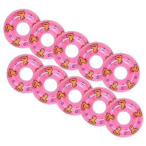 NAMOARLY 10st Entenschwimmring Winzige Schwimmringe Strandschwimmspielzeug Schwimmen Zubehör Armaturenbrett Dekorationen Puppenhausdekoration Mini-schwimmringe Miniatur Kind PVC Kleine Ente NAMOARLY 10st Entenschwimmring Winzige Schwimmringe Strandschwimmspielzeug Schwimmen Zubehör Armaturenbrett Dekorationen Puppenhausdekoration Mini-schwimmringe Miniatur Kind PVC Kleine Ente von NAMOARLY