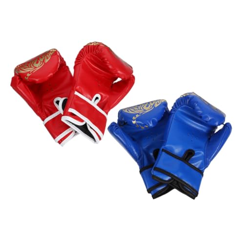 NAMOARLY 2 Paar Sparringshandschuhe Für Kinder Kickbox Und Boxtraining Thai Handschuhe Gepolstert Ideal Für Sparring Und Boxsack Training Robustes Material von NAMOARLY