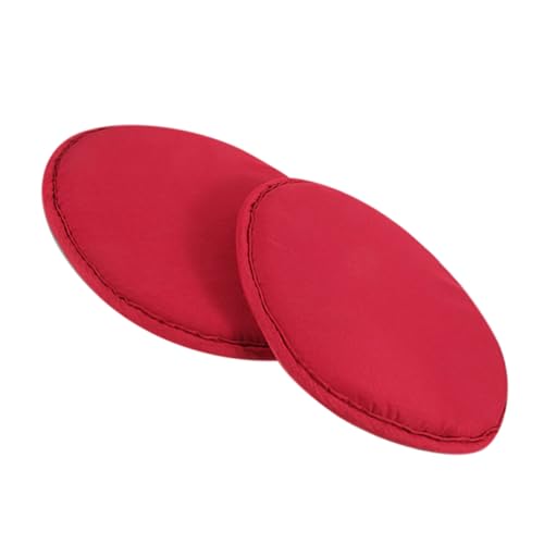 NAMOARLY 2St Picknickmatte im Freien Campingmatte Outdoor-Kissen Kreiskissen faltbares sitzkissen Faltbare sitzkissen Sitzpolster für den Außenbereich tragbare Picknickmatte Polyester rot von NAMOARLY