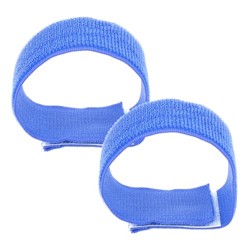 NAMOARLY 2st Selbstklebender Knöchelriemen Fitness-accessoire Yoga-versorgung Fußbänder Fitness-trainingsbänder Fußschlaufen Yoga-ausrüstung Yoga-trainingsbänder Yoga-zubehör Blue Polyester von NAMOARLY