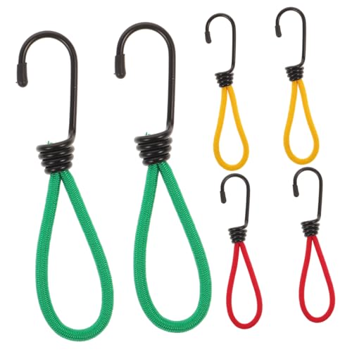 NAMOARLY Outdoor Zelt Elastische Schnur Mit Haken Camping Zubehör Robuste Bundlingschnur Und Ideal Für Zeltbefestigungen Und Outdoor Aktivitäten von NAMOARLY