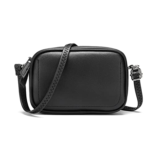 NAOYQ Damen Handy umhängetasche citytasche Crossbody Tasche Schultertasche für Frauen Schlichte Handtasche schwarz umhängen Handytasche zum umhängen Phone kleine Taschen schwarz von NAOYQ