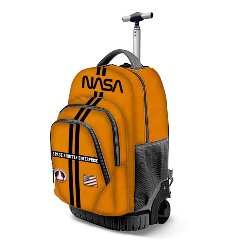 NASA Lines-Fan GTS Trolley-Rucksack, Orange, 32 x 47 cm, Kapazität 39 L NASA Lines-Fan GTS Trolley-Rucksack, Orange, 32 x 47 cm, Kapazität 39 L von KARACTERMANIA