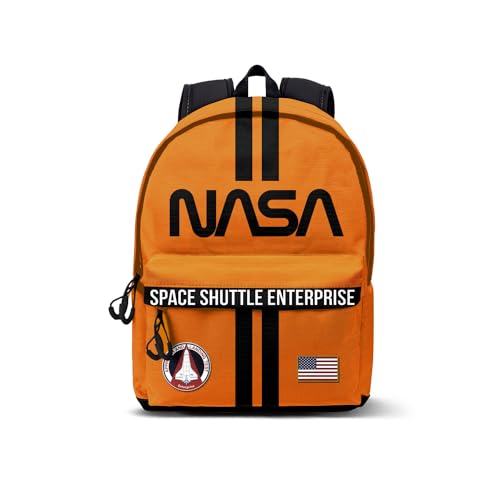 NASA Lines-Kleiner Fan HS Rucksack, Orange, 25 x 35 cm, Kapazität 12 L von NASA