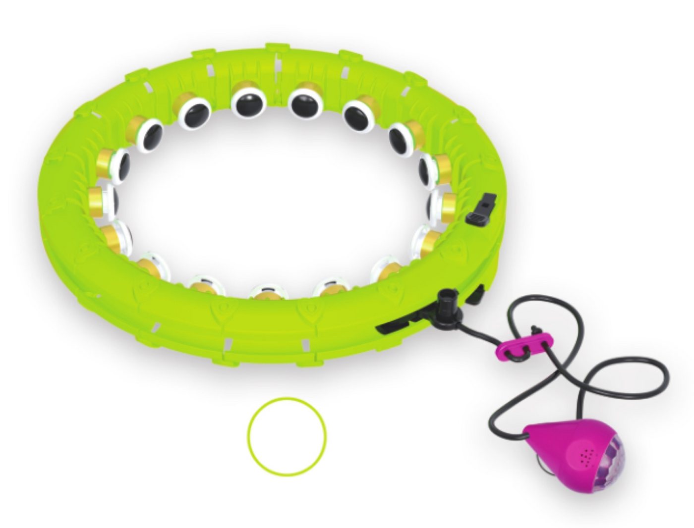 NASUM Hula-Hoop-Reifen Smart Hula Hoop in Grün – Effektives Fitnessgerät, für Ganzkörpertraining NASUM Hula-Hoop-Reifen Smart Hula Hoop in Grün – Effektives Fitnessgerät, für Ganzkörpertraining von NASUM