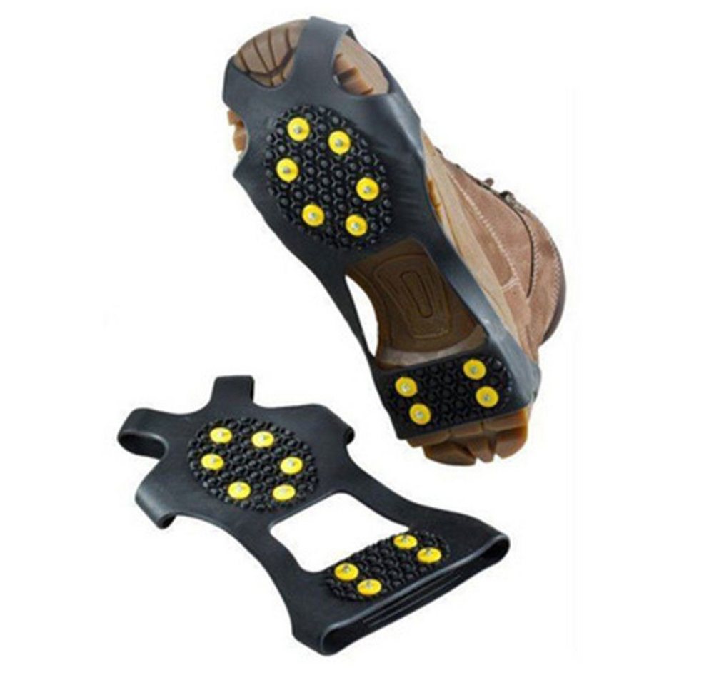 NATICY Steigeisen Anti Slip Steigeisen Slip-on für Outdoor Kletterschuh von NATICY