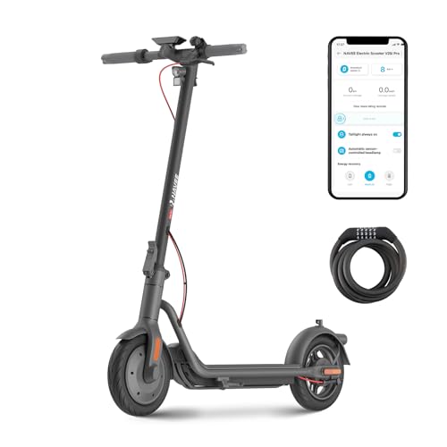 NAVEE V25i Pro E-Scooter mit Straßenzulassung – 20 km/h, 300W Motor, 25km Reichweite, 100kg Tragkraft, Doppelfalt-Design, IPX5 wasserdicht, 10" Luftreifen, App-Steuerung NAVEE V25i Pro E-Scooter mit Straßenzulassung – 20 km/h, 300W Motor, 25km Reichweite, 100kg Tragkraft, Doppelfalt-Design, IPX5 wasserdicht, 10" Luftreifen, App-Steuerung von NAVEE