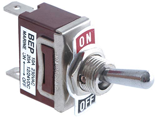 NAVICO LOGISTICS EUROPE BV Other Nuevo 2024-BEP Switch Toggle Off-ON Single Pole 12V 10A DBE-728, Multicolor, One Size von NAVICO LOGISTICS EUROPE BV