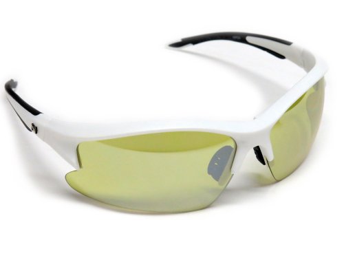 NAVIGATOR Viper Sport- u. Freizeitbrille, Wechselgläser auch geeignet als Fahrrad- Ski- und Motorradbrille, mit UV400 Standard (Sonnenbrille) und rutschfesten Silikonbügeln für Laufsport/Laufbrille von NAVIGATOR
