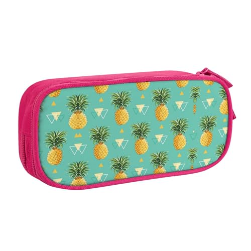 NBSNGSLS Federmäppchen mit tropischen Früchten, Ananas, stilvolles Federmäppchen – Organisieren Sie Ihre Schreibwaren mit Eleganz, rose, Einheitsgröße, Kinderrucksack von NBSNGSLS