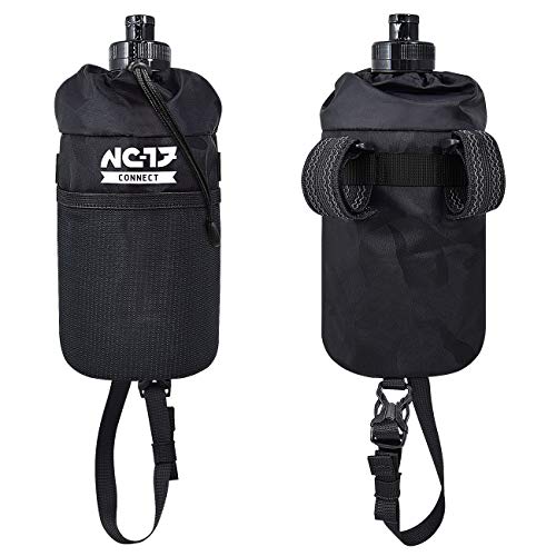 NC-17 Connect Storage Bag | Stem Bag, Lenker-/Vorbautasche | Fahrradtasche zur Aufbewahrung von Trinkflasche, Verpflegung, Kamera usw. | Nylon | Schwarz NC-17 Connect Storage Bag | Stem Bag, Lenker-/Vorbautasche | Fahrradtasche zur Aufbewahrung von Trinkflasche, Verpflegung, Kamera usw. | Nylon | Schwarz von NC-17