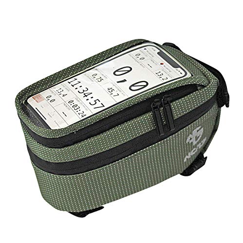 NC-17 Connect Universal Oberrohrtasche DOT / Fahrrad-, Smartphonetasche mit Klettverschluss, Staufach und Kabeldurchlass / für Smartphones aller gängigen Größen NC-17 Connect Universal Oberrohrtasche DOT / Fahrrad-, Smartphonetasche mit Klettverschluss, Staufach und Kabeldurchlass / für Smartphones aller gängigen Größen von NC-17