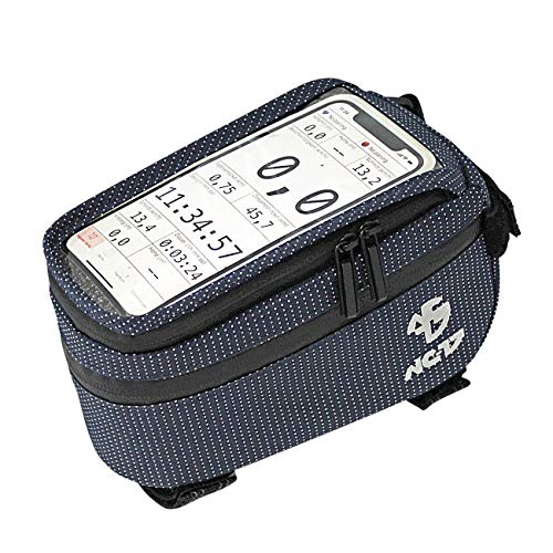 NC-17 Connect Universal Oberrohrtasche DOT / Fahrrad-, Smartphonetasche mit Klettverschluss, Staufach und Kabeldurchlass / für Smartphones aller gängigen Größen NC-17 Connect Universal Oberrohrtasche DOT / Fahrrad-, Smartphonetasche mit Klettverschluss, Staufach und Kabeldurchlass / für Smartphones aller gängigen Größen von NC-17