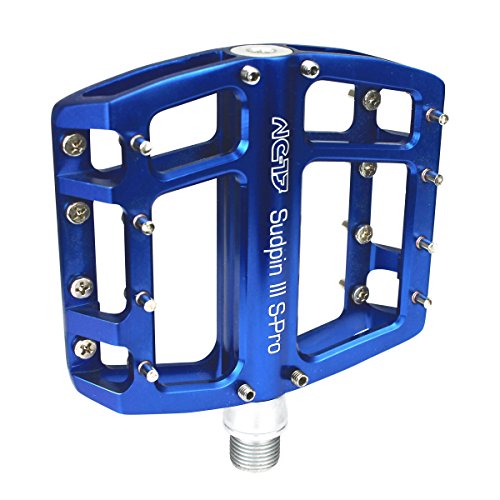 NC-17 Sudpin III S-Pro Aluminium Plattform Pedale | Fahrrad Pedale MTB und BMX | Dirt und Freeridestyle optimiert | Fahrradpedale E-Bike, Citybike 9/16 Zoll | Höhe auf 15mm reduziert inkl. Ersatzpins NC-17 Sudpin III S-Pro Aluminium Plattform Pedale | Fahrrad Pedale MTB und BMX | Dirt und Freeridestyle optimiert | Fahrradpedale E-Bike, Citybike 9/16 Zoll | Höhe auf 15mm reduziert inkl. Ersatzpins von NC-17