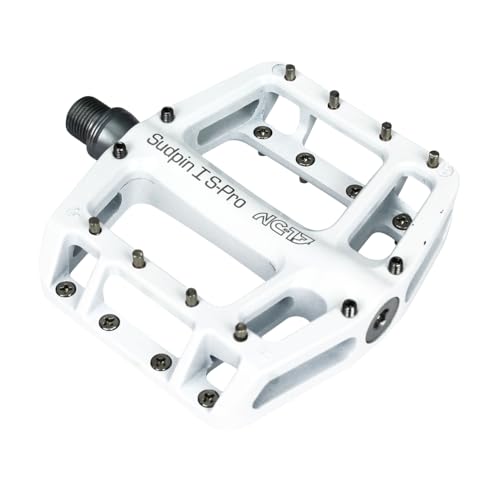 NC-17 Sudpin I S-Pro Aluminium Plattform Pedale | Mountainbike Pedal | BMX Pedal | Präzisionslager + Cr-Mo Achse | inkl. Ersatzpins NC-17 Sudpin I S-Pro Aluminium Plattform Pedale | Mountainbike Pedal | BMX Pedal | Präzisionslager + Cr-Mo Achse | inkl. Ersatzpins von NC-17