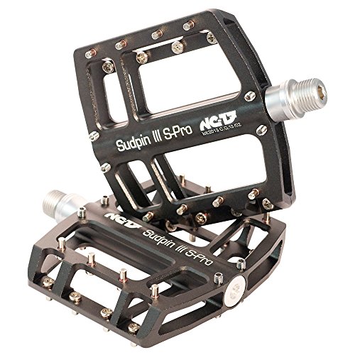 NC-17 Sudpin III S-Pro Aluminium Plattform Pedale, Fahrrad Pedale MTB und BMX, Dirt und Freeridestyle optimiert, Höhe auf 15mm reduziert inkl. Ersatzpins, Unisex NC-17 Sudpin III S-Pro Aluminium Plattform Pedale, Fahrrad Pedale MTB und BMX, Dirt und Freeridestyle optimiert, Höhe auf 15mm reduziert inkl. Ersatzpins, Unisex von NC-17