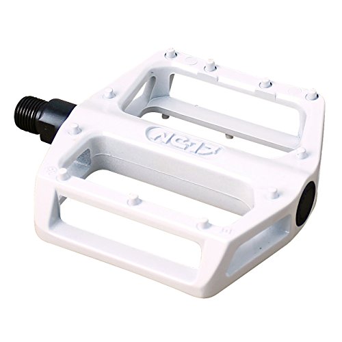 NC-17 STD Zero Pro Aluminium Plattform Pedale / Fahrrad Pedale MTB / Mountainbike Pedal / BMX Pedal / widerstandsfähig, super leicht/ feste Pins, Weiß NC-17 STD Zero Pro Aluminium Plattform Pedale / Fahrrad Pedale MTB / Mountainbike Pedal / BMX Pedal / widerstandsfähig, super leicht/ feste Pins, Weiß von NC-17