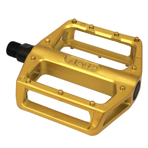 NC-17 STD Zero Pro Aluminium Plattform Pedale / Fahrrad Pedale MTB / Mountainbike Pedal / BMX Pedal / widerstandsfähig, super leicht/ feste Pins, Gold NC-17 STD Zero Pro Aluminium Plattform Pedale / Fahrrad Pedale MTB / Mountainbike Pedal / BMX Pedal / widerstandsfähig, super leicht/ feste Pins, Gold von NC-17