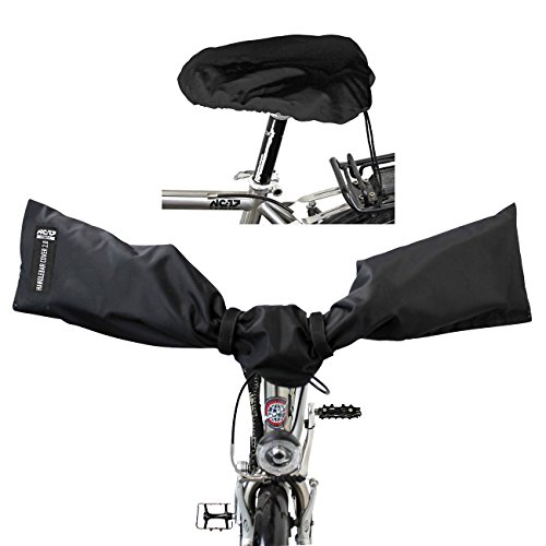 NC-17 Universal Schutzhüllen für Ebike Lenker & Fahrrad Sattel│Lenkerschutzhülle, Sattelschutzhülle, Transportschutz für Heckträger│Fahrradträger│wasserdicht & robust│E-Bike NC-17 Universal Schutzhüllen für Ebike Lenker & Fahrrad Sattel│Lenkerschutzhülle, Sattelschutzhülle, Transportschutz für Heckträger│Fahrradträger│wasserdicht & robust│E-Bike von NC-17