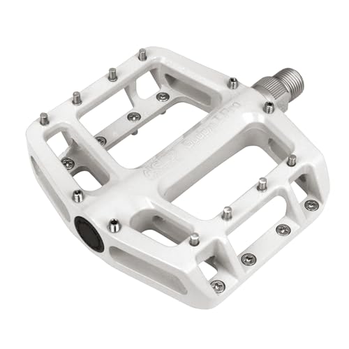 NC-17 Sudpin I Pro Aluminium Plattform Pedale / Fahrrad Pedale MTB / Mountainbike Pedal / BMX Pedal / Kugellager + Cr-Mo Achse / inklusiv Ersatzpins, Weiß NC-17 Sudpin I Pro Aluminium Plattform Pedale / Fahrrad Pedale MTB / Mountainbike Pedal / BMX Pedal / Kugellager + Cr-Mo Achse / inklusiv Ersatzpins, Weiß von NC-17