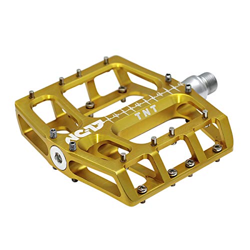 NC-17 Sudpin IV XL TNT Aluminium Plattform Pedale / Mountainbike Pedal / BMX Pedal / flache Bauhöhe 17,7 mm / Fail Safe System / Präzisionslager + Cr-Mo Achse / inkl. Ersatzpins NC-17 Sudpin IV XL TNT Aluminium Plattform Pedale / Mountainbike Pedal / BMX Pedal / flache Bauhöhe 17,7 mm / Fail Safe System / Präzisionslager + Cr-Mo Achse / inkl. Ersatzpins von NC-17