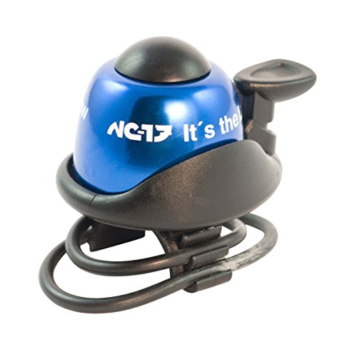 NC-17 Unisex Fahrradklingel Safety Bell Nc-17 -Safety Bell / Fahrradglocke / Fahrradhupe / Klingel Glocke Hupe Für Fahrrad, blau, Einheitsgröße von NC-17